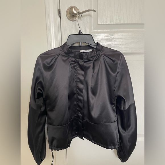 Dkny Jackets & Blazers - DKNY Black Women's Bomber Jacket size S